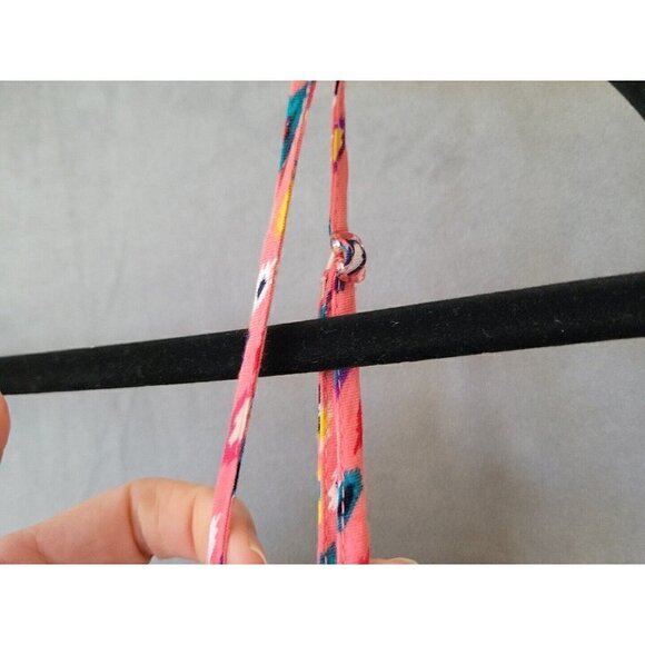 Womens Spaghetti Strap Dress Colorful Coral Graphic Print With Pockets Sz S NEW! - Picture 10 of 12